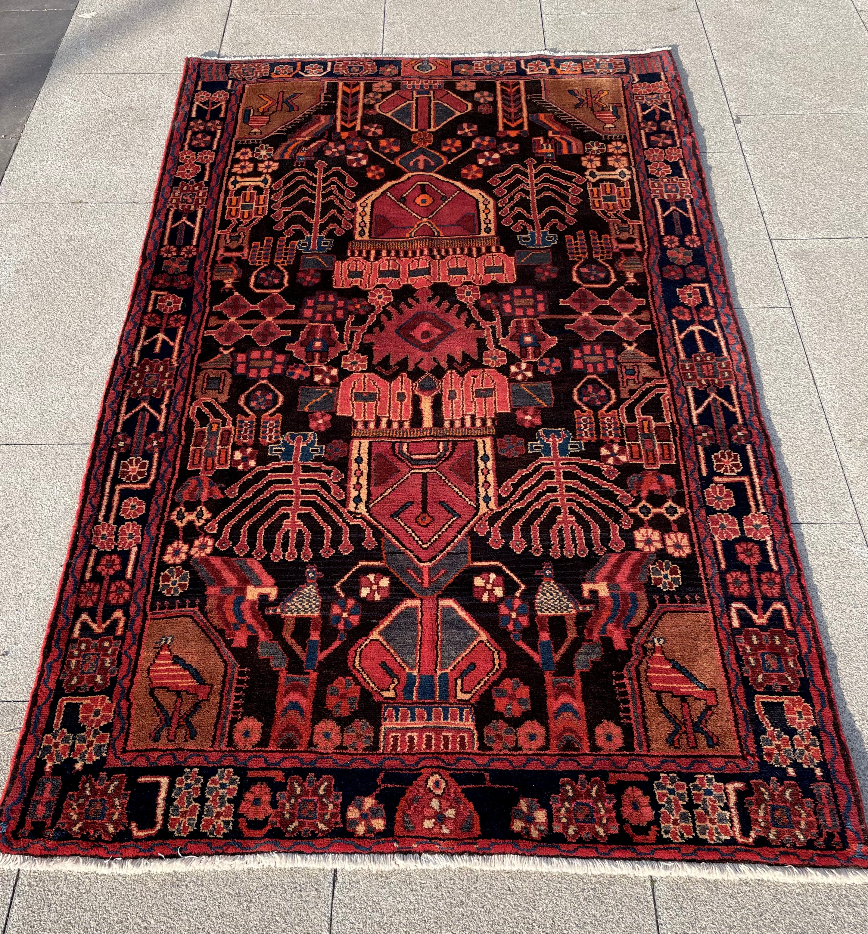 Vintage Lori Rug 4.65 x 7.54