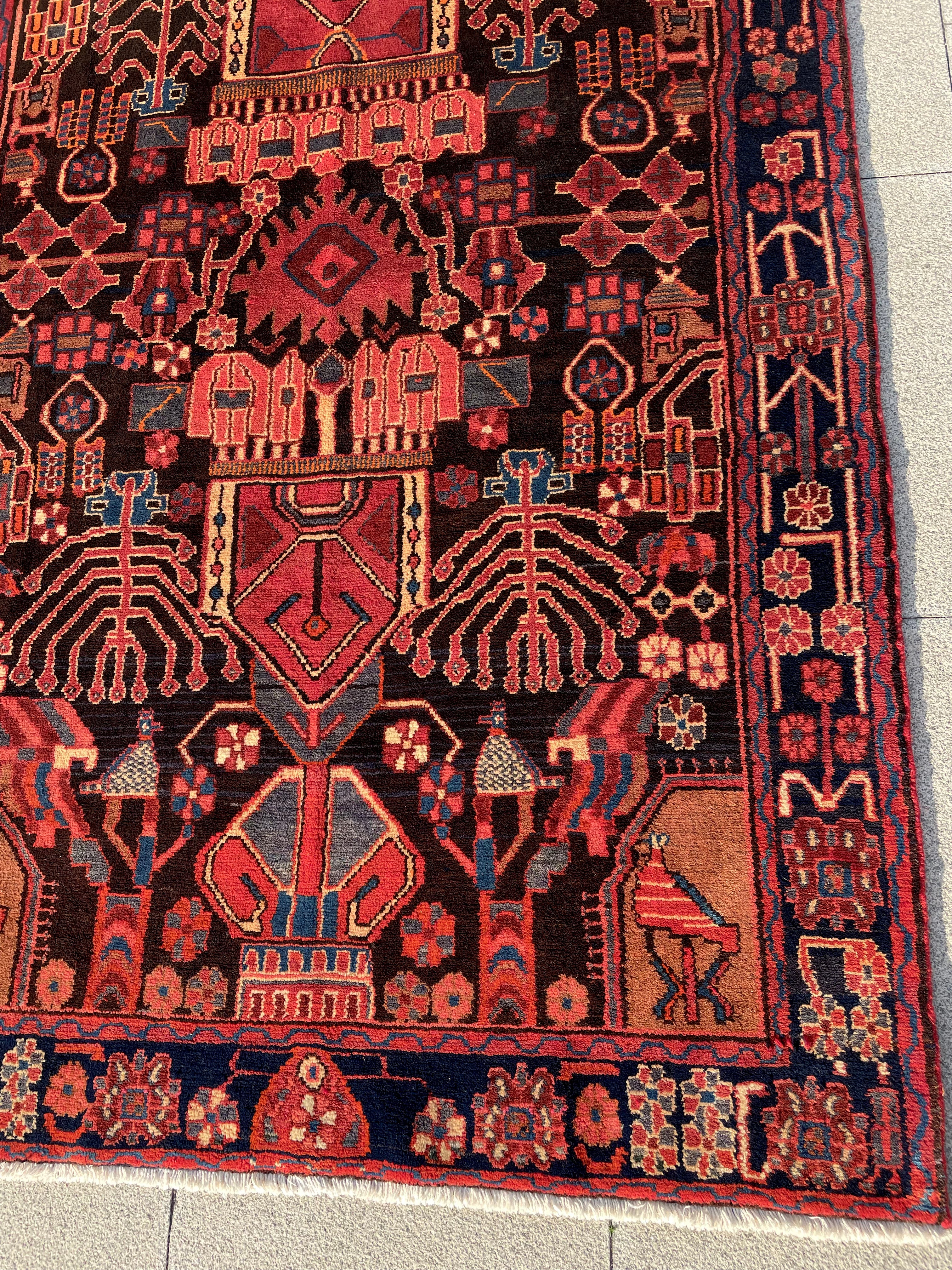 Vintage Lori Rug 4.65 x 7.54