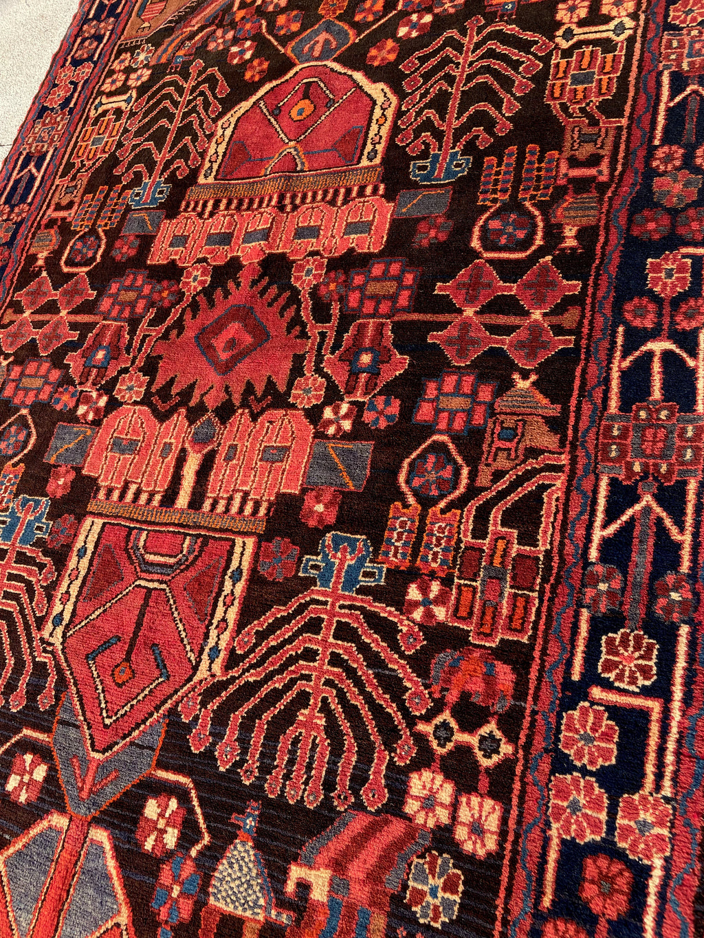 Vintage Lori Rug 4.65 x 7.54