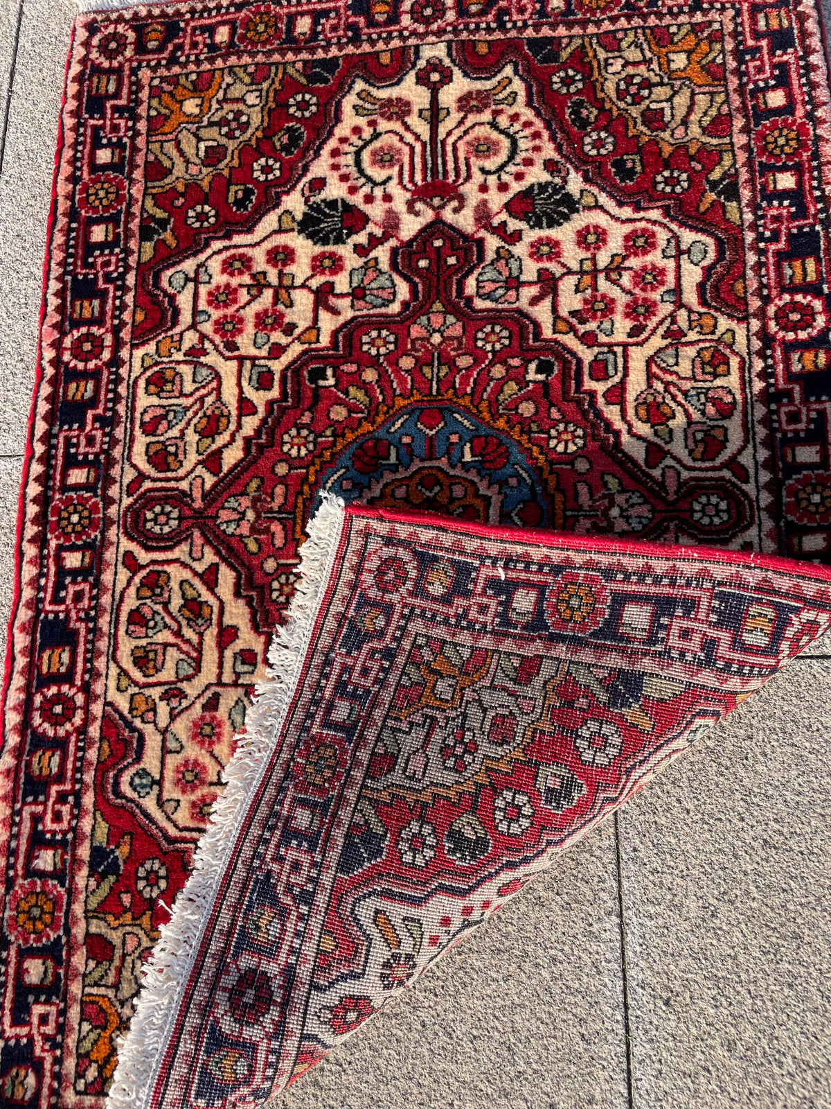 Vintage Malayer rug Circa 1960s 3.3 x 2.2 ft