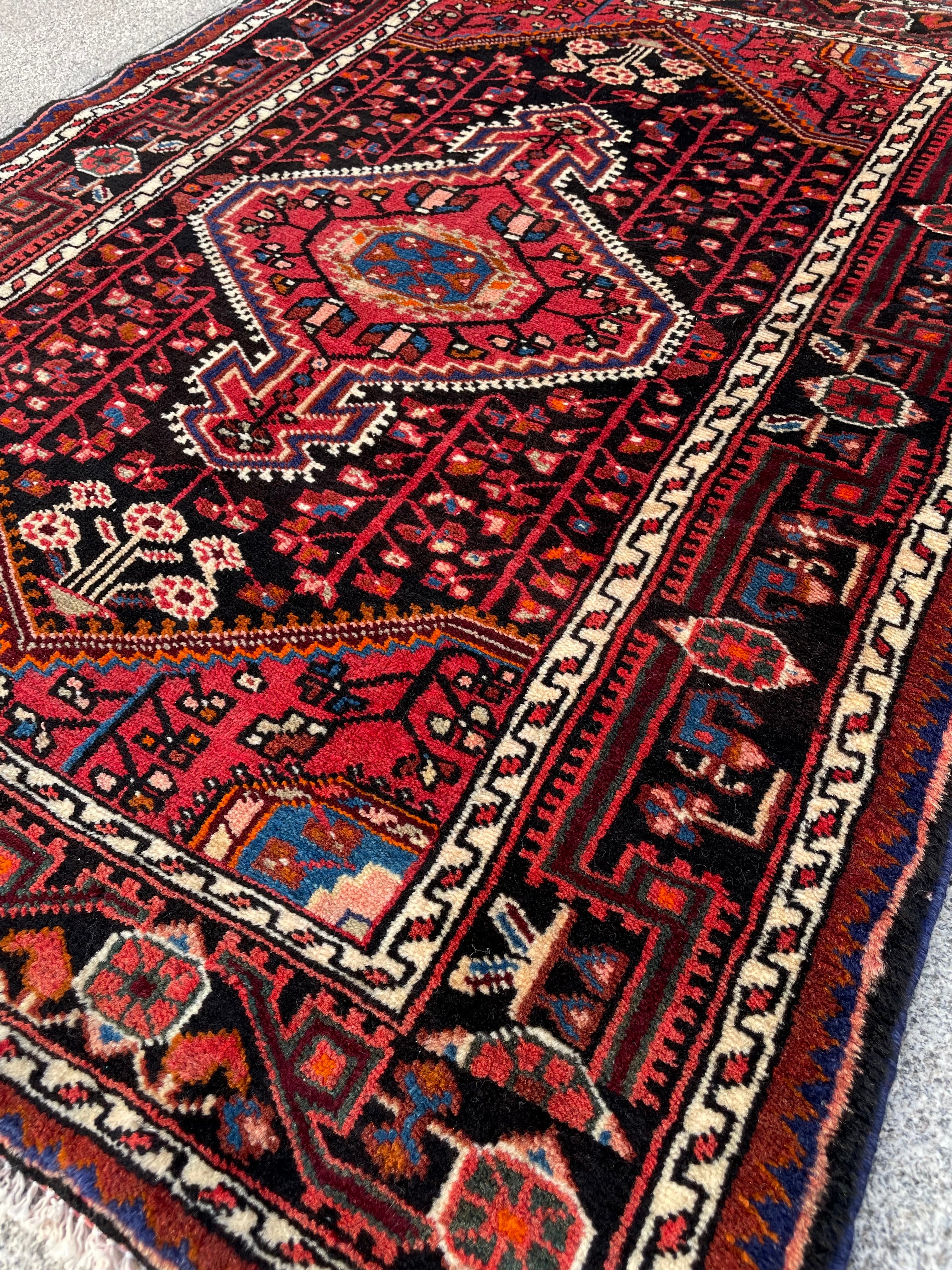 Vintage Turkish Small Rug 2.78x3.87