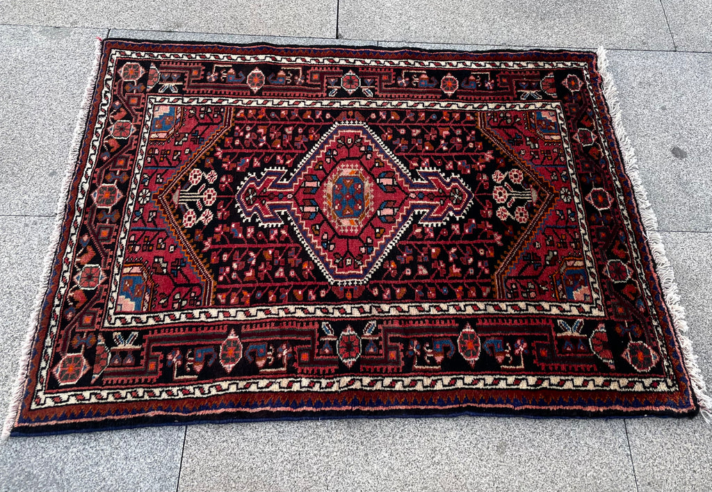 Vintage Turkish Small Rug 2.78x3.87