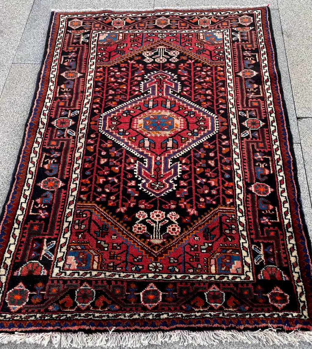 Vintage Turkish Small Rug 2.78x3.87