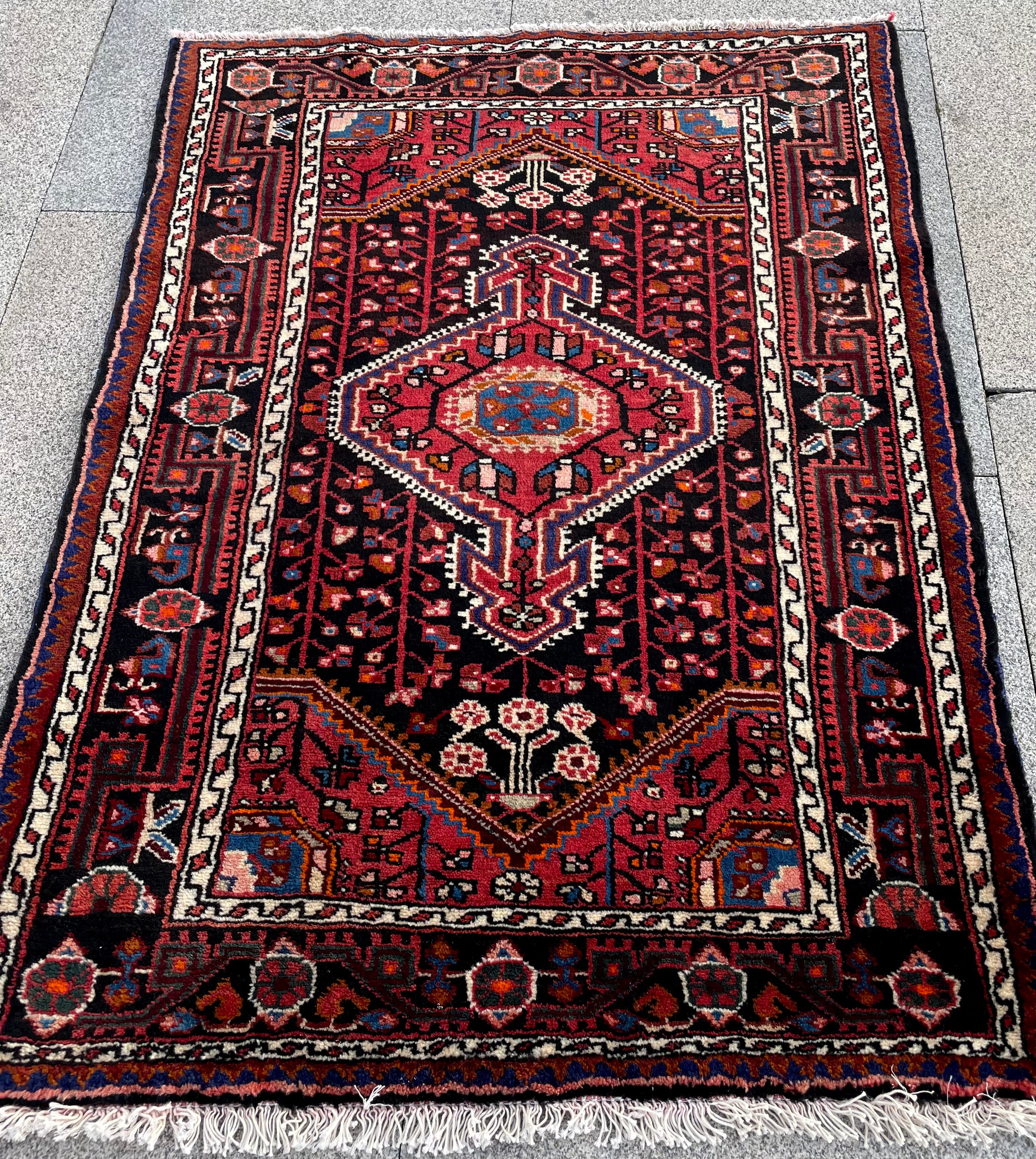 Vintage Turkish Small Rug 2.78x3.87