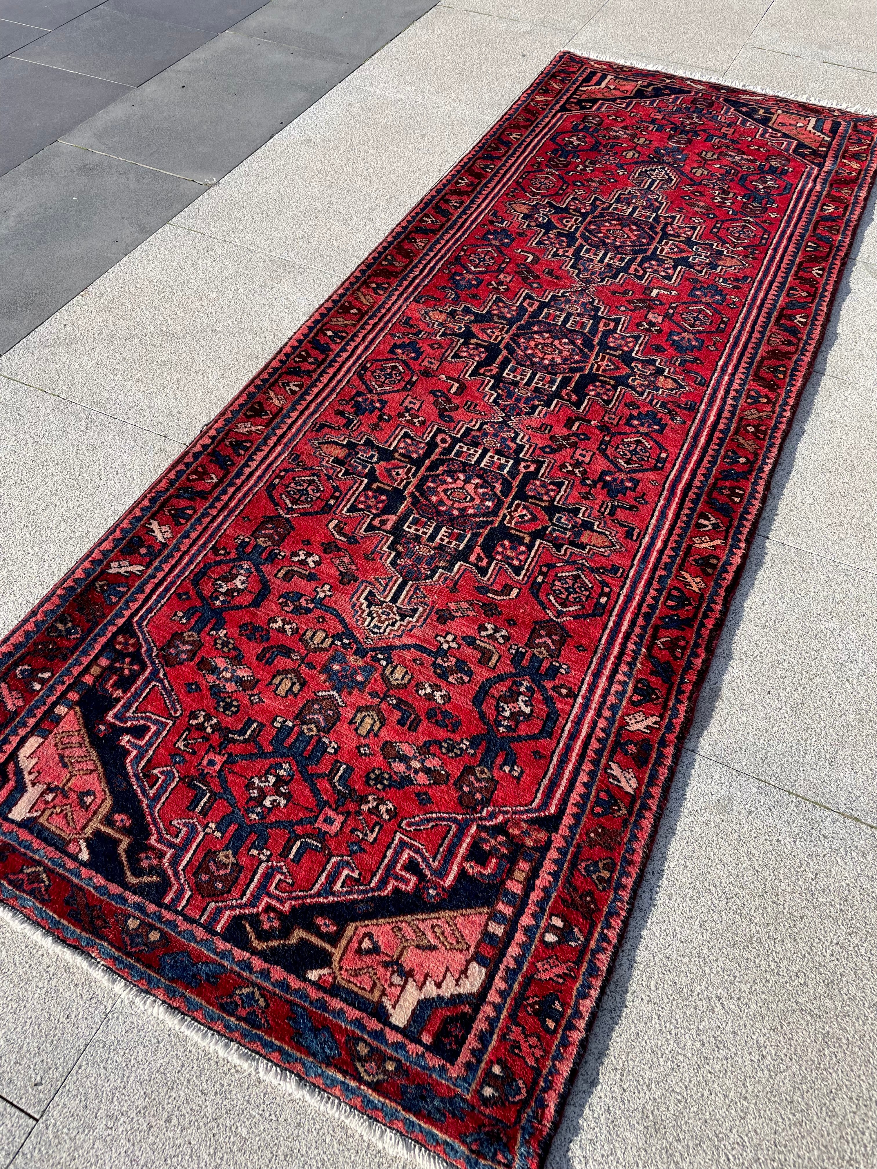 Vintage Turkish Runner 3.3 x 9