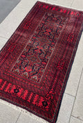 Vintage Baluch Rug 3.37 x 1.91