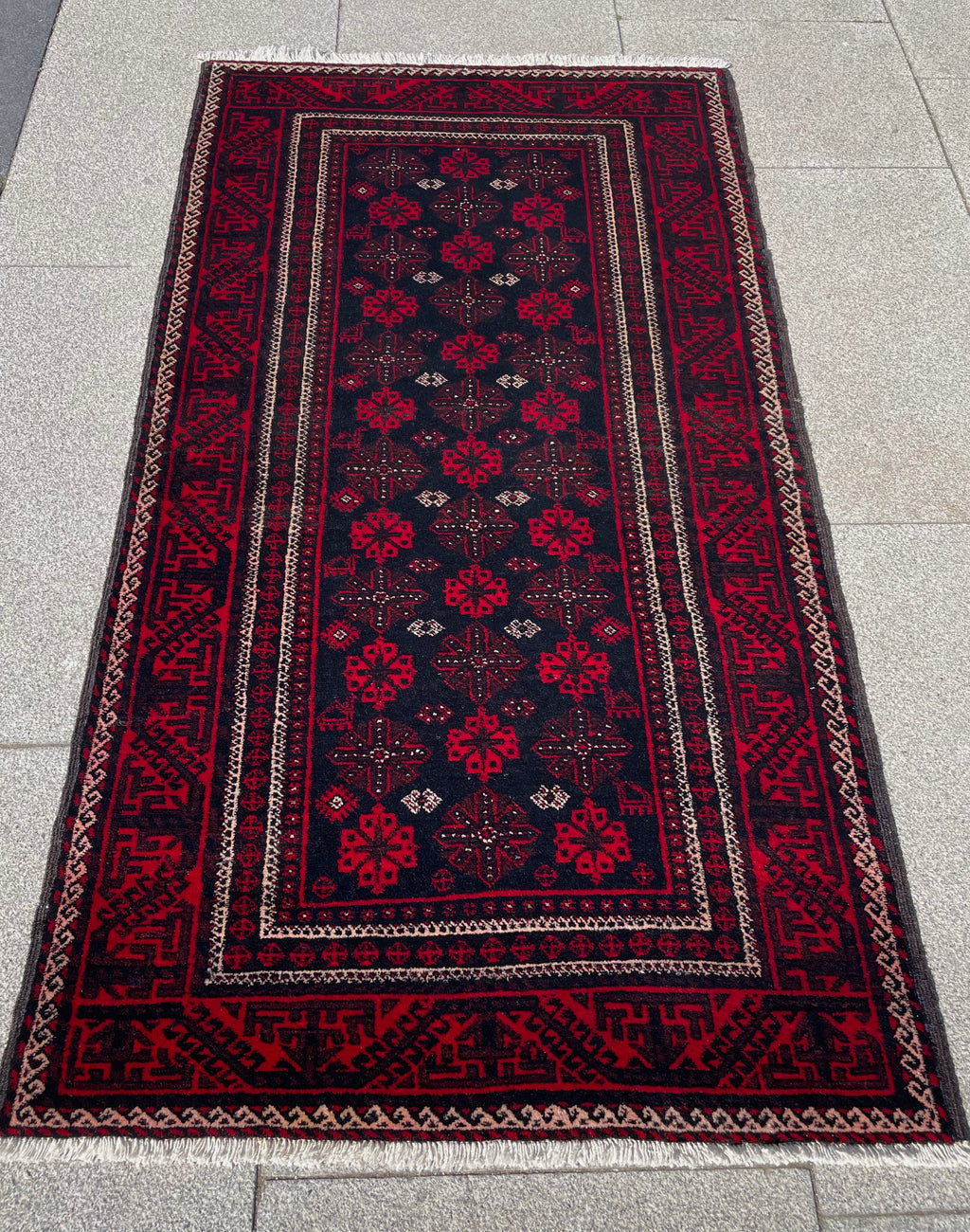 Vintage Baluch Rug 3.25 x 5.64