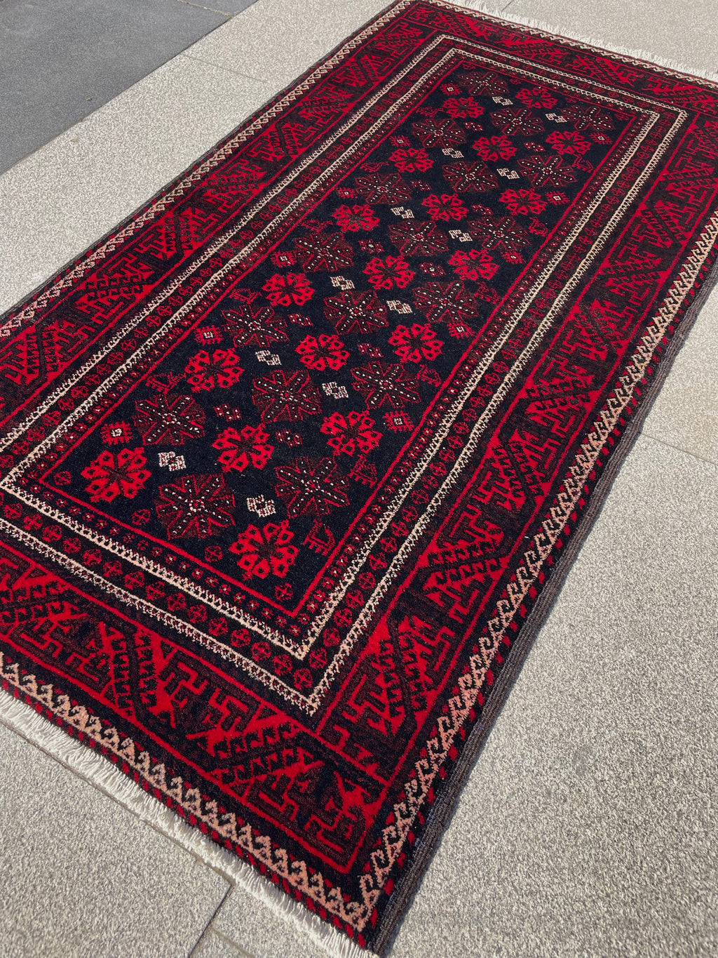 Vintage Baluch Rug 3.25 x 5.64