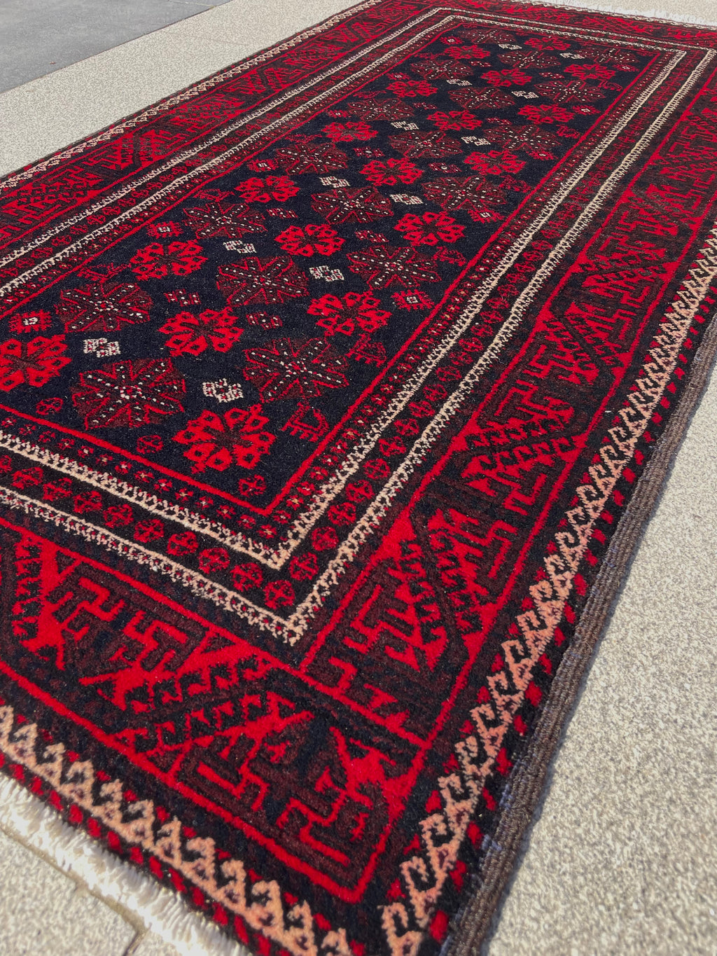 Vintage Baluch Rug 3.25 x 5.64