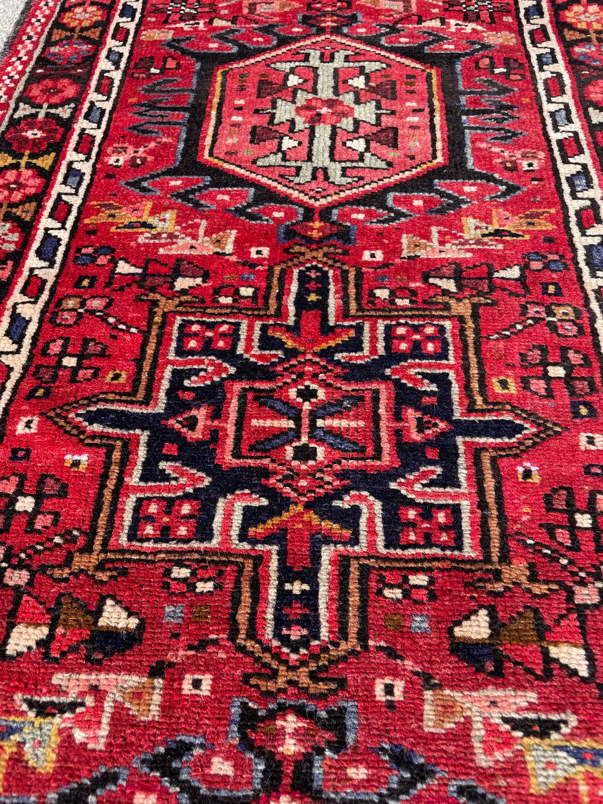 Vintage Heriz Runner 6 x 2 ft