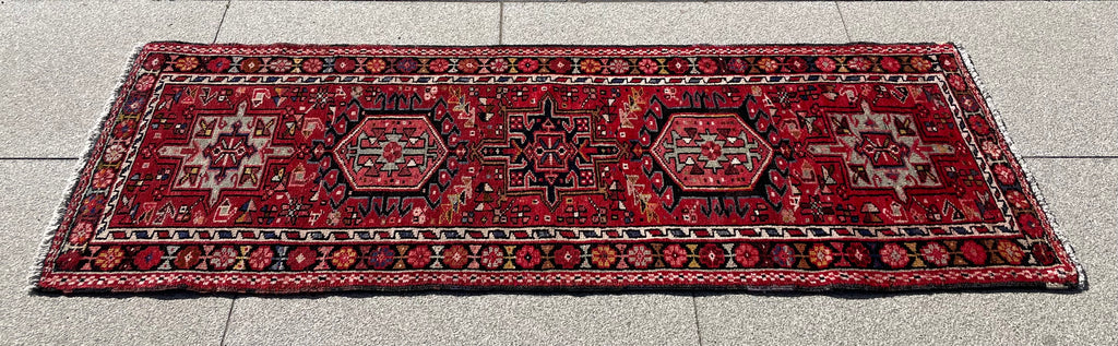 Vintage Heriz Runner 6 x 2 ft