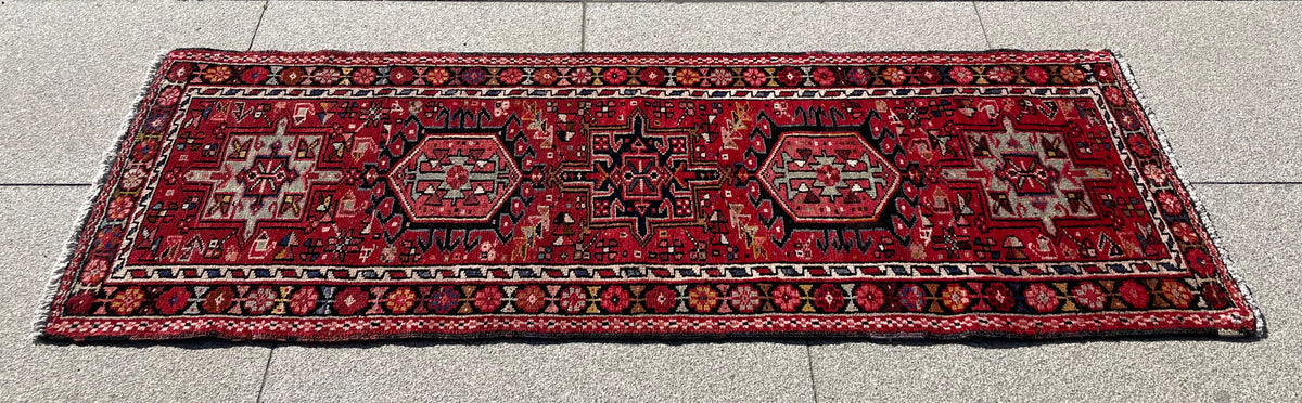 Vintage Heriz Runner 6 x 2 ft