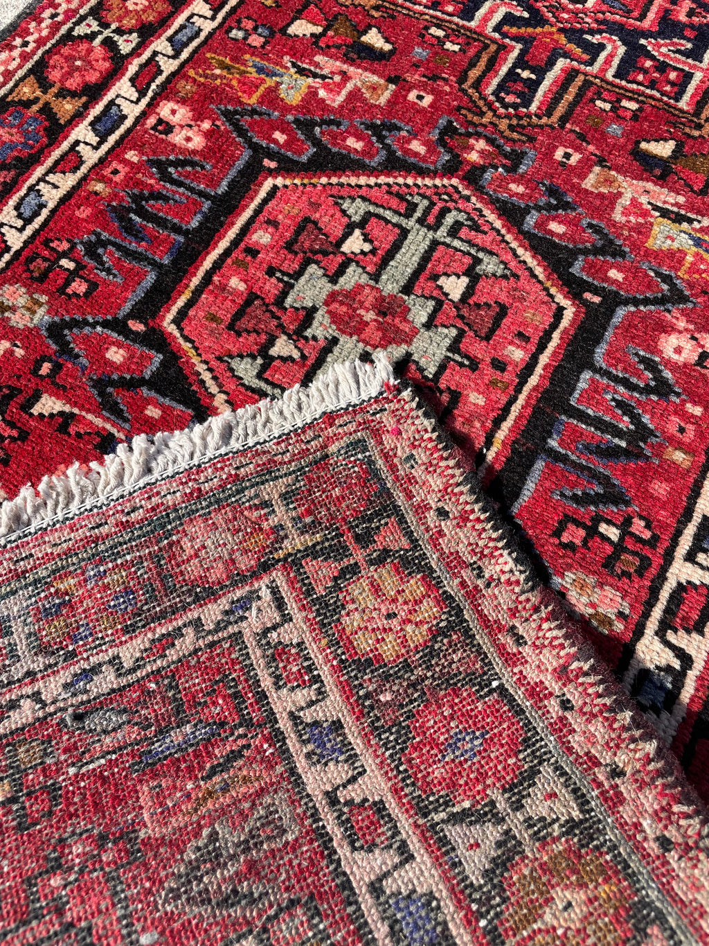 Vintage Heriz Runner 6 x 2 ft