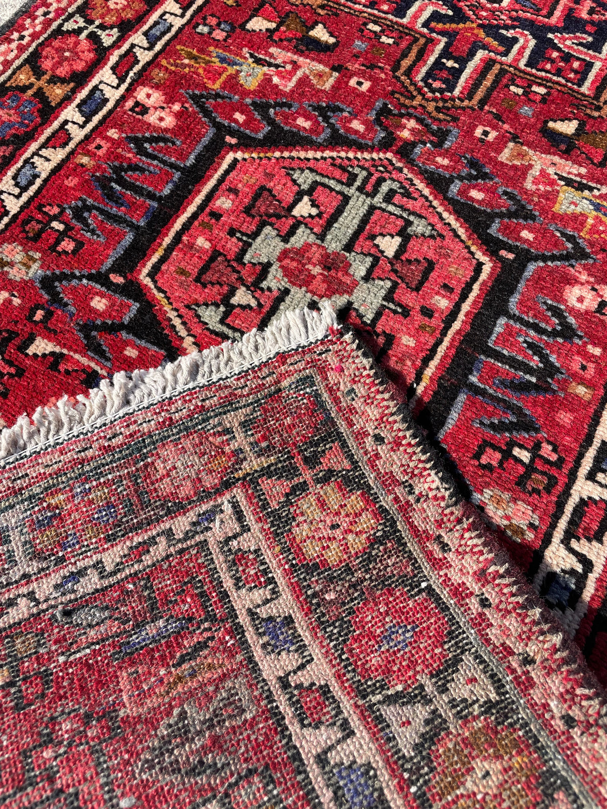 Vintage Heriz Runner 6 x 2 ft