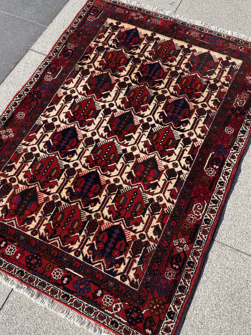 Vıntage Turkish Rug 2.98 x 4.39