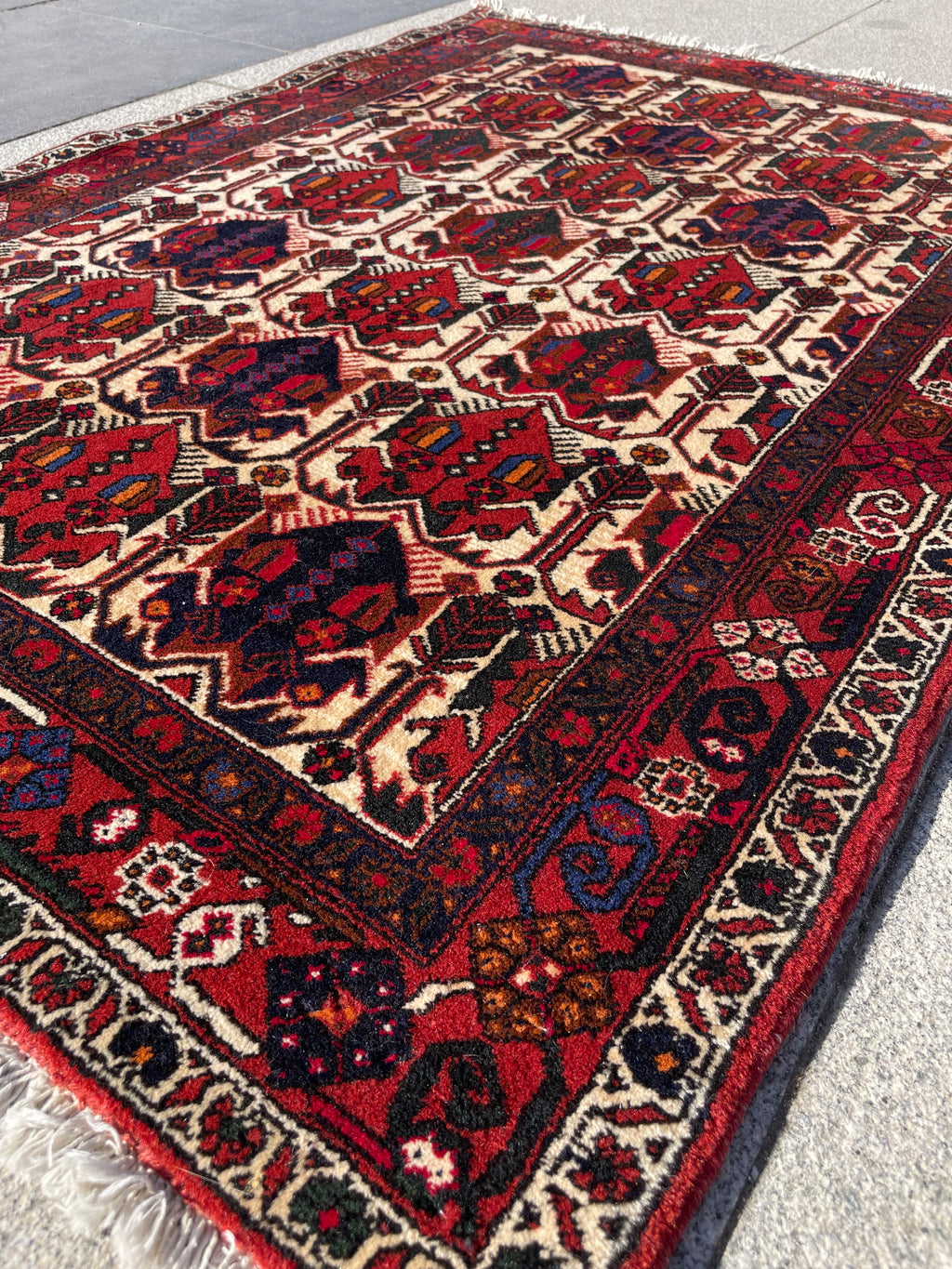 Vıntage Turkish Rug 2.98 x 4.39