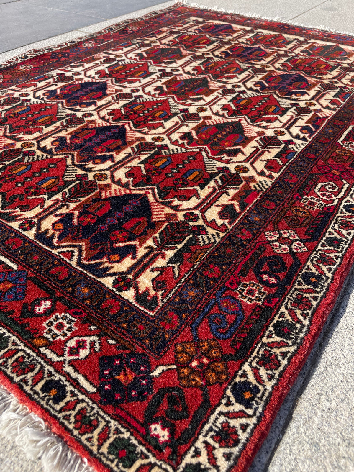 Vıntage Turkish Rug 2.98 x 4.39