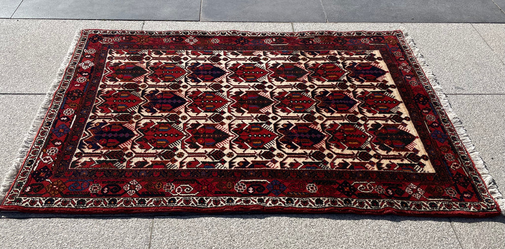 Vıntage Turkish Rug 2.98 x 4.39