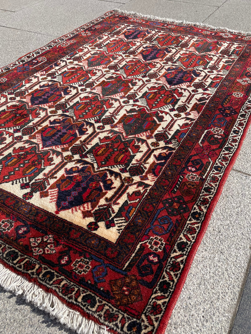 Vıntage Turkish Rug 2.98 x 4.39