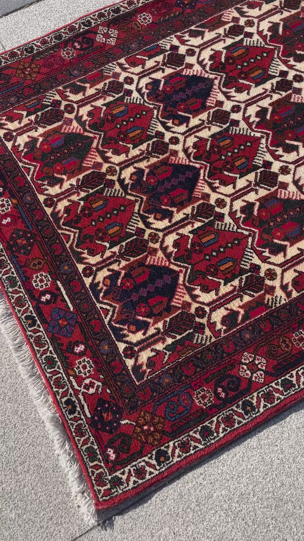 Vıntage Turkish Rug 2.98 x 4.39